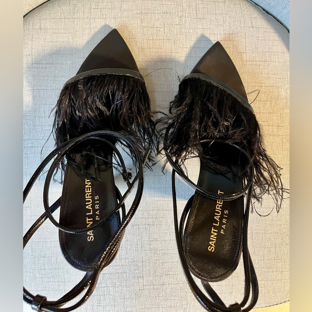 Saint Laurent high heels sandals. Size 39.